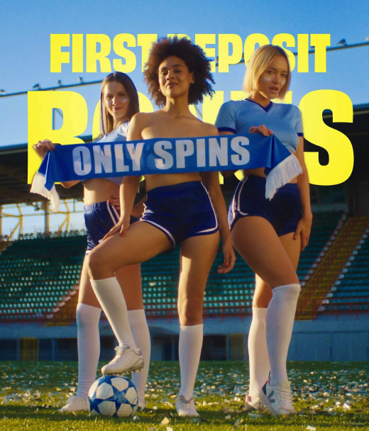 OnlySpins Registrierungsbanner mit Boni für neue Benutzer